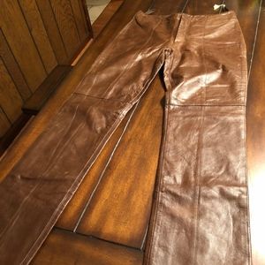 Hugo Buscati Collection Leather Pants